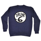 Alcohol Drunk 6 - Funny Novelty Sweatshirt - 123t Australia | Funny T-Shirts Mugs Novelty Gifts