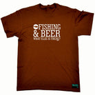 Alcohol Dw Fishing And Beer What Else Is There - Mens Funny Novelty T-Shirt TShirt / T Shirt - 123t Australia | Funny T-Shirts Mugs Novelty Gifts