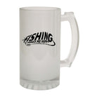 Alcohol Dw Fishing Makes Me Happy - Funny Novelty Beer Stein - 123t Australia | Funny T-Shirts Mugs Novelty Gifts