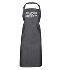 Alcohol Eat Drink And Be Messy - Funny Novelty Kitchen Adult Apron - 123t Australia | Funny T-Shirts Mugs Novelty Gifts