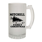 Alcohol Family Christmas Mitchell - Funny Novelty Beer Stein - 123t Australia | Funny T-Shirts Mugs Novelty Gifts