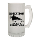 Alcohol Family Christmas Robertson - Funny Novelty Beer Stein - 123t Australia | Funny T-Shirts Mugs Novelty Gifts