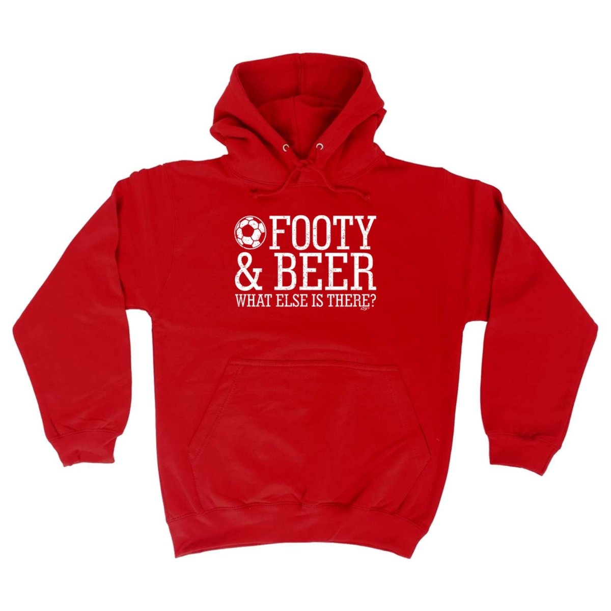 Alcohol Football And Beer What Else Is There - Funny Novelty Hoodies Hoodie - 123t Australia | Funny T-Shirts Mugs Novelty Gifts