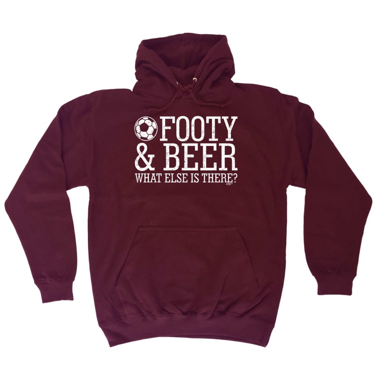 Alcohol Football And Beer What Else Is There - Funny Novelty Hoodies Hoodie - 123t Australia | Funny T-Shirts Mugs Novelty Gifts