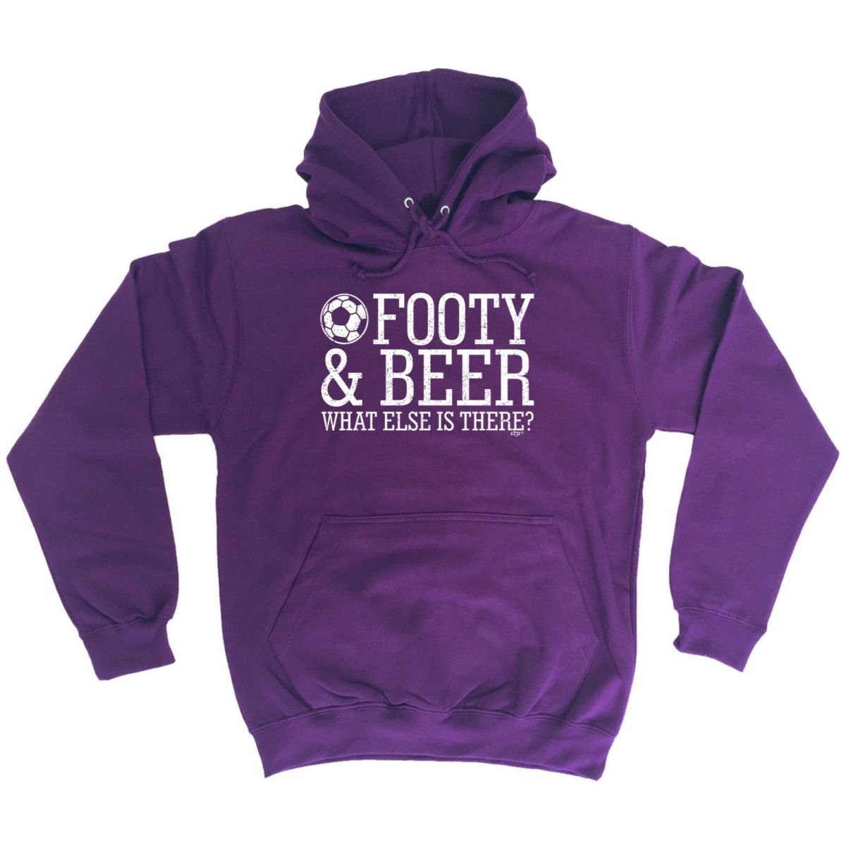 Alcohol Football And Beer What Else Is There - Funny Novelty Hoodies Hoodie - 123t Australia | Funny T-Shirts Mugs Novelty Gifts