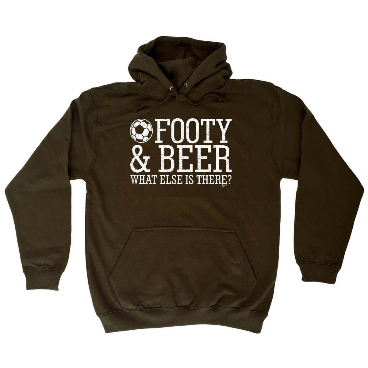 Alcohol Football And Beer What Else Is There - Funny Novelty Hoodies Hoodie - 123t Australia | Funny T-Shirts Mugs Novelty Gifts