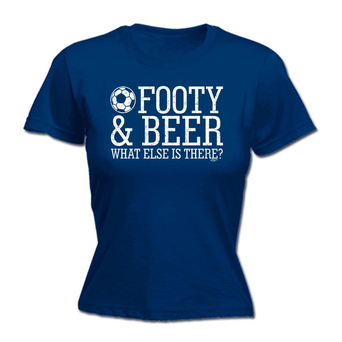 Alcohol Football And Beer What Else Is There - Funny Novelty Womens T-Shirt T Shirt Tshirt - 123t Australia | Funny T-Shirts Mugs Novelty Gifts