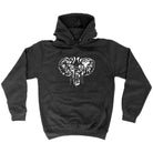 Animal Elephant Head - Funny Novelty Hoodies Hoodie - 123t Australia | Funny T-Shirts Mugs Novelty Gifts