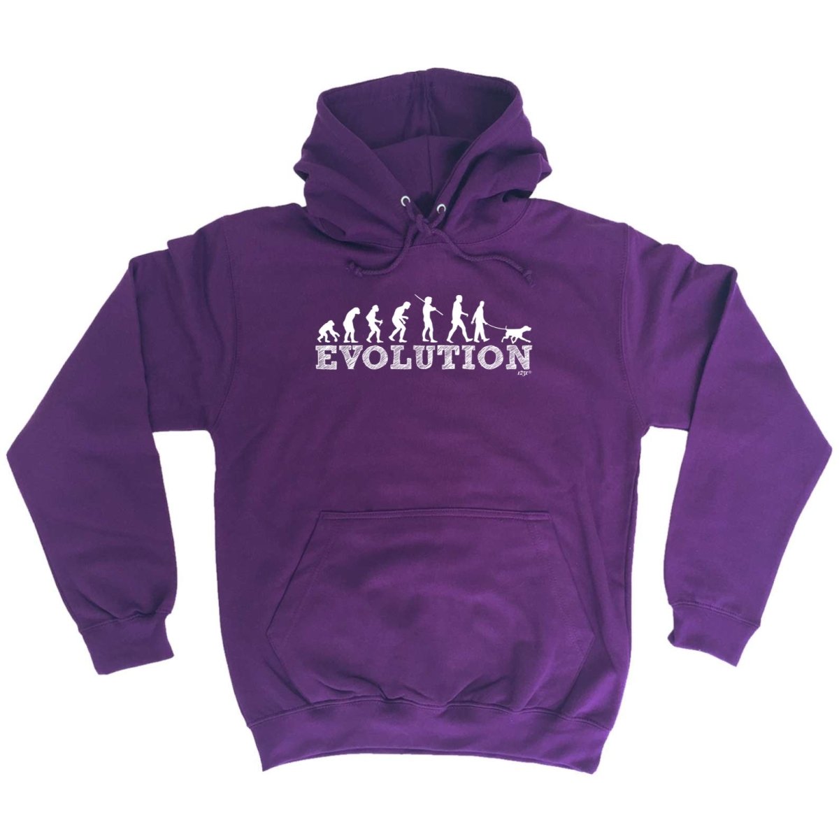 Animal Evolution Dog Walker - Funny Novelty Hoodies Hoodie - 123t Australia | Funny T-Shirts Mugs Novelty Gifts