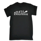 Animal Evolution Horse Jumping - Mens Funny Novelty T-Shirt Tshirts BLACK T Shirt - 123t Australia | Funny T-Shirts Mugs Novelty Gifts