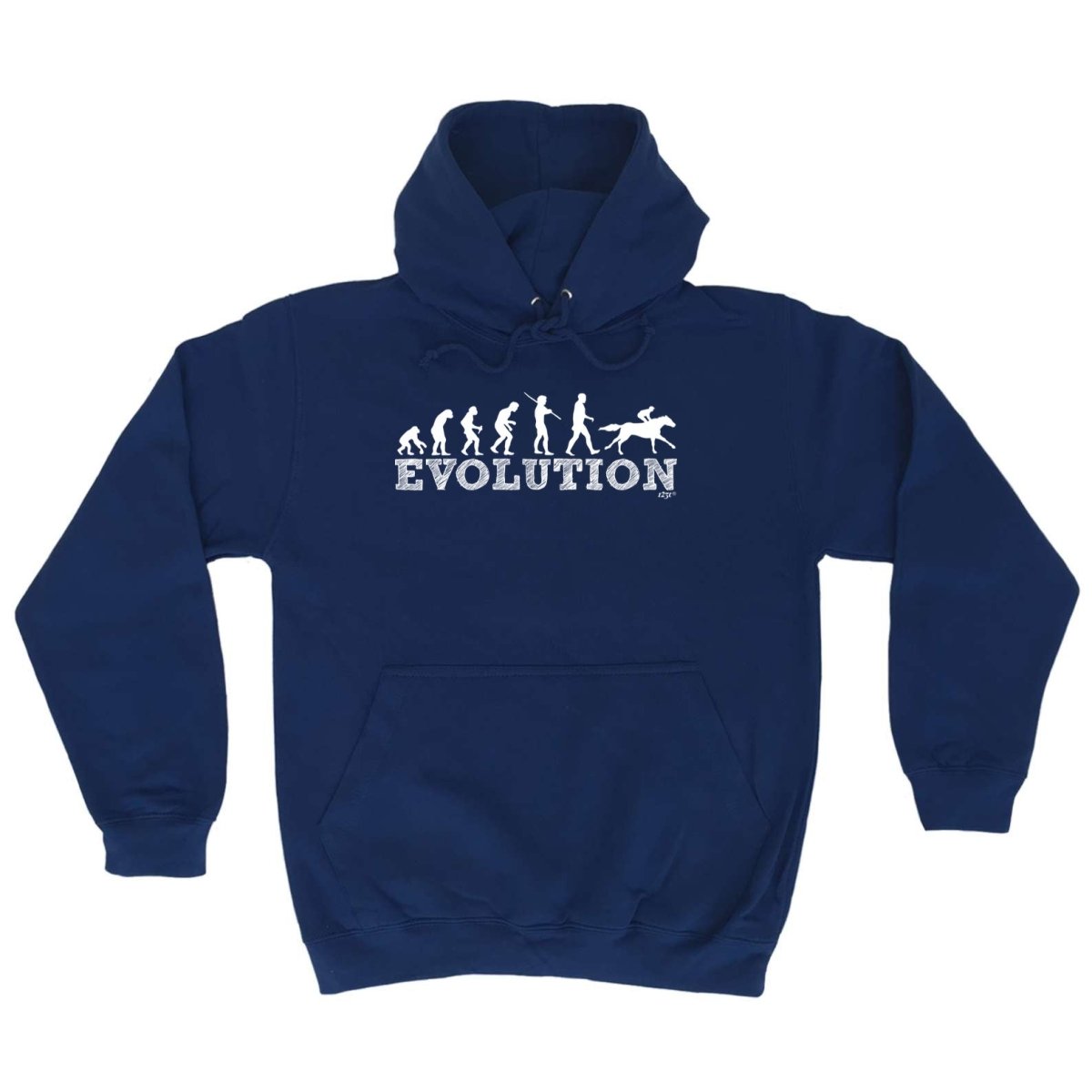 Animal Evolution Horse Riding - Funny Novelty Hoodies Hoodie - 123t Australia | Funny T-Shirts Mugs Novelty Gifts