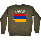 Armenia Country Flag Nationality - Sweatshirt - 123t Australia | Funny T-Shirts Mugs Novelty Gifts