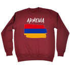 Armenia Country Flag Nationality - Sweatshirt - 123t Australia | Funny T-Shirts Mugs Novelty Gifts