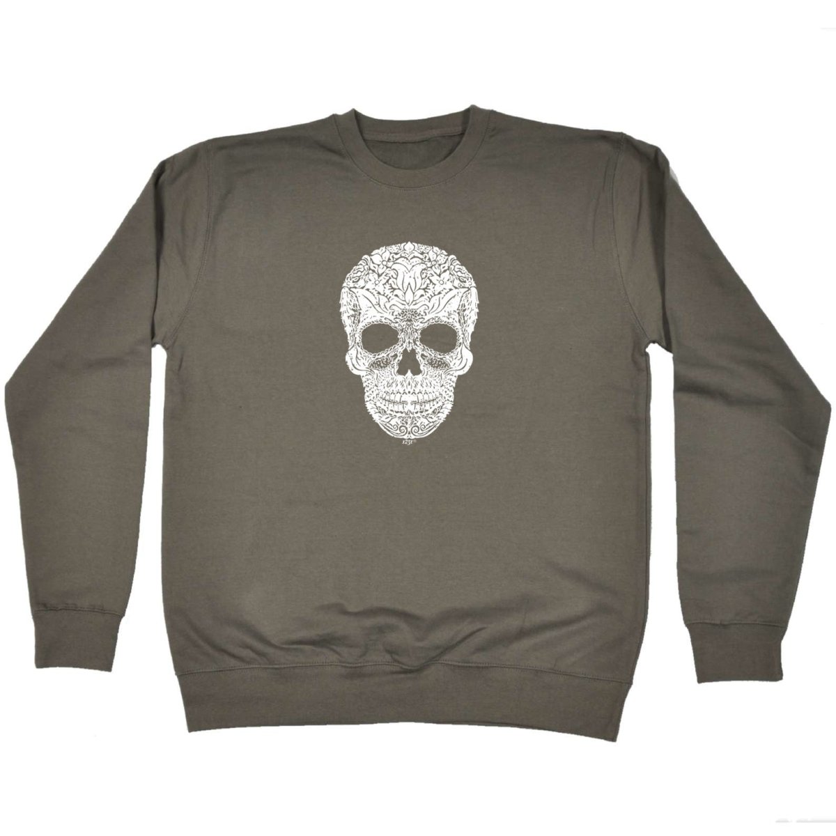 Artistic Skull - Funny Novelty Sweatshirt - 123t Australia | Funny T-Shirts Mugs Novelty Gifts