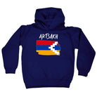 Artsakh Country Flag Nationality - Kids Children Hoodie - 123t Australia | Funny T-Shirts Mugs Novelty Gifts