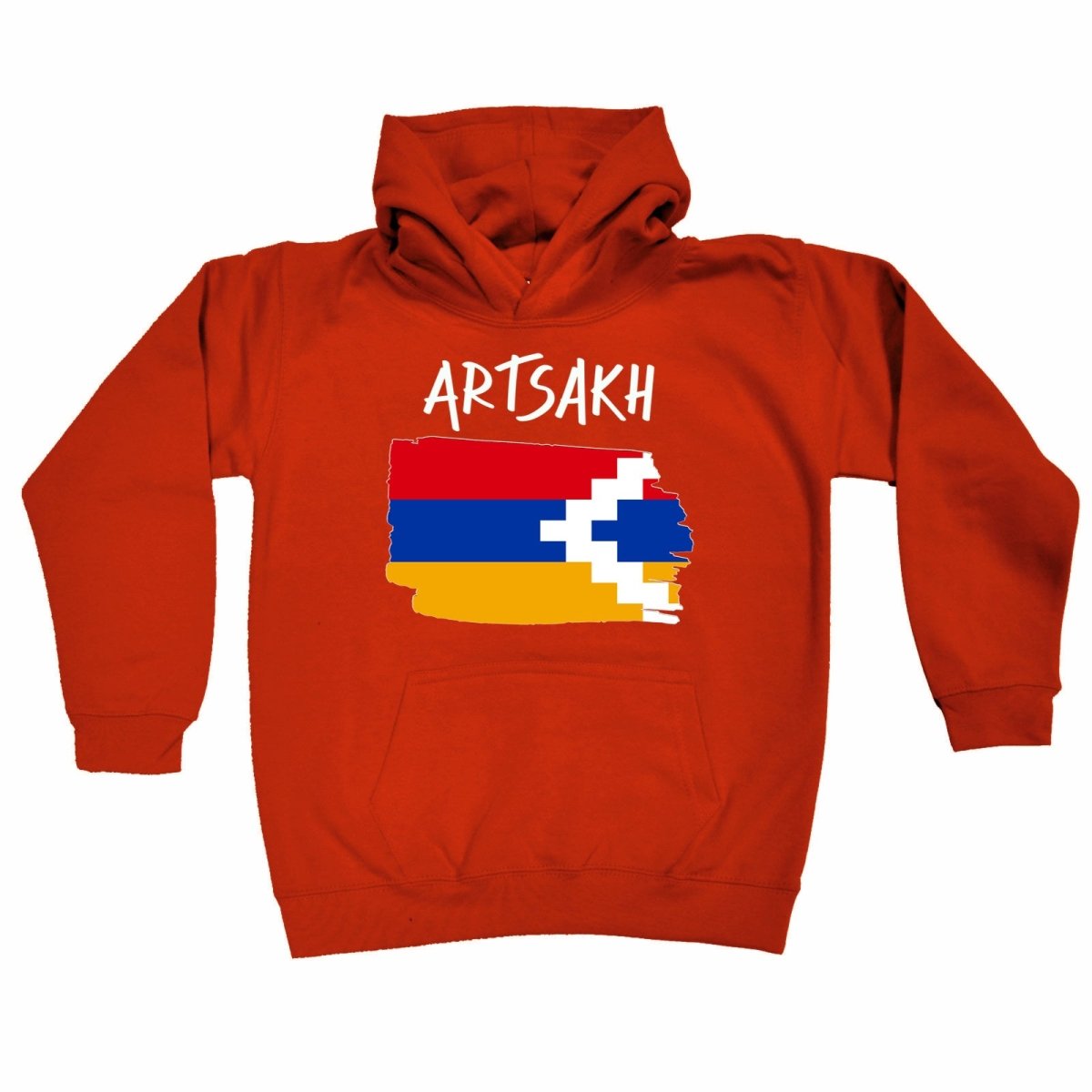 Artsakh Country Flag Nationality - Kids Children Hoodie - 123t Australia | Funny T-Shirts Mugs Novelty Gifts