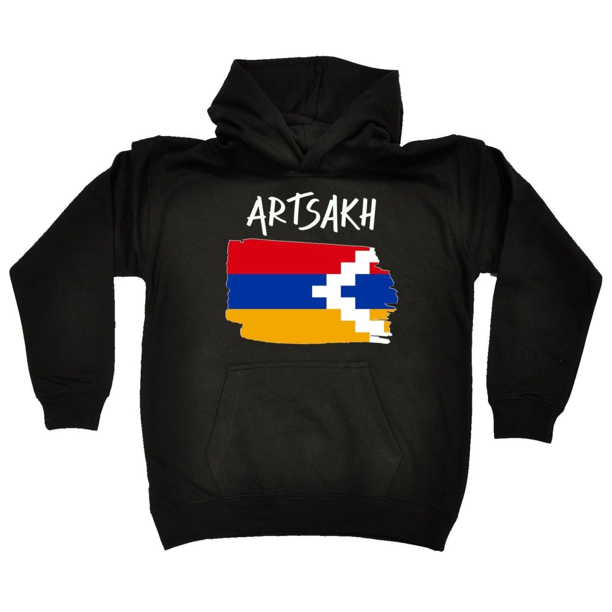 Artsakh Country Flag Nationality - Kids Children Hoodie - 123t Australia | Funny T-Shirts Mugs Novelty Gifts