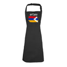 Artsakh Country Flag Nationality - Kitchen Apron - 123t Australia | Funny T-Shirts Mugs Novelty Gifts