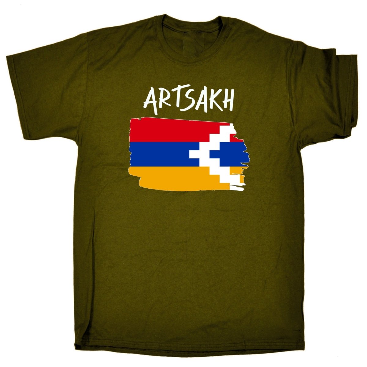 Artsakh - Country Flag Nationality Mens T-Shirt T Shirt Tshirts - 123t Australia | Funny T-Shirts Mugs Novelty Gifts