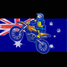 Australia Flag Dirt Bike - Mens 123t Funny T-Shirt Tshirts