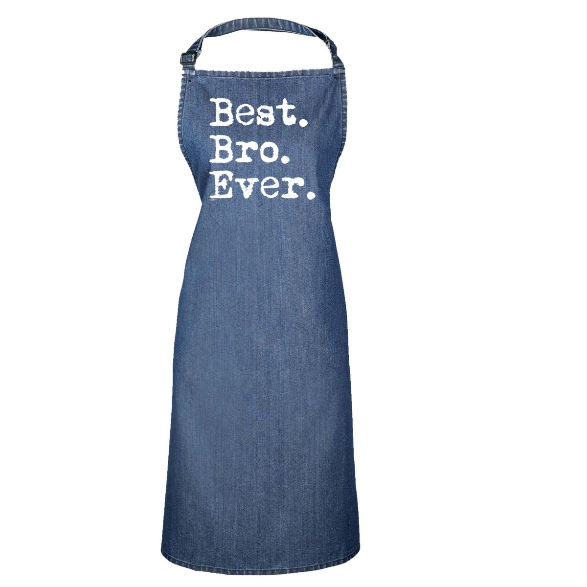 Best Bro Ever Brother - Funny Novelty Kitchen Adult Apron - 123t Australia | Funny T-Shirts Mugs Novelty Gifts