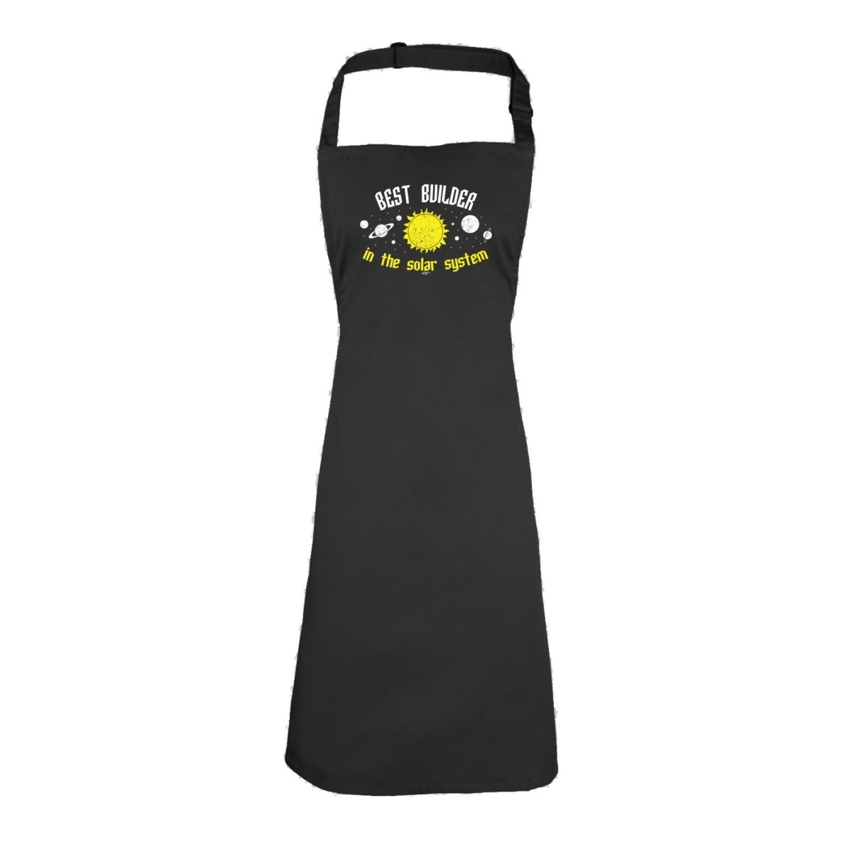 Best Builder Solar System - Funny Novelty Kitchen Adult Apron - 123t Australia | Funny T-Shirts Mugs Novelty Gifts