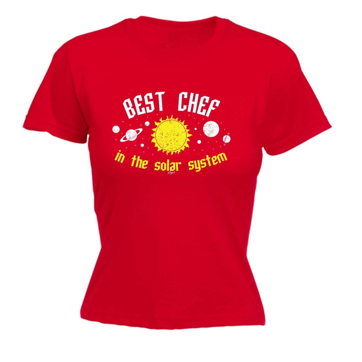 Best Chef Solar System - Funny Novelty Womens T-Shirt T Shirt Tshirt - 123t Australia | Funny T-Shirts Mugs Novelty Gifts