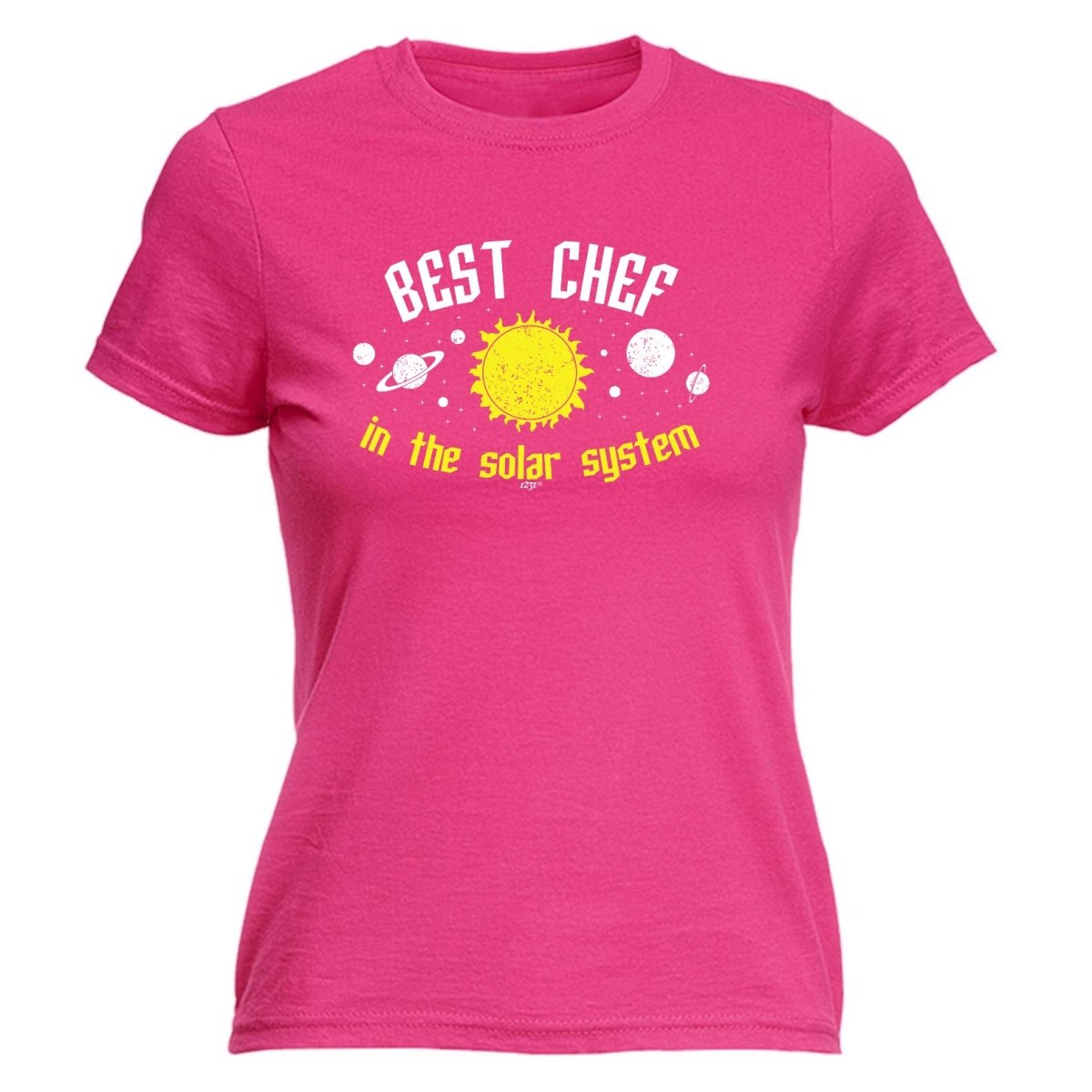 Best Chef Solar System - Funny Novelty Womens T-Shirt T Shirt Tshirt - 123t Australia | Funny T-Shirts Mugs Novelty Gifts