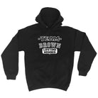 Brown V2 Team Lifetime Member - Funny Novelty Hoodies Hoodie - 123t Australia | Funny T-Shirts Mugs Novelty Gifts