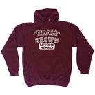 Brown V2 Team Lifetime Member - Funny Novelty Hoodies Hoodie - 123t Australia | Funny T-Shirts Mugs Novelty Gifts