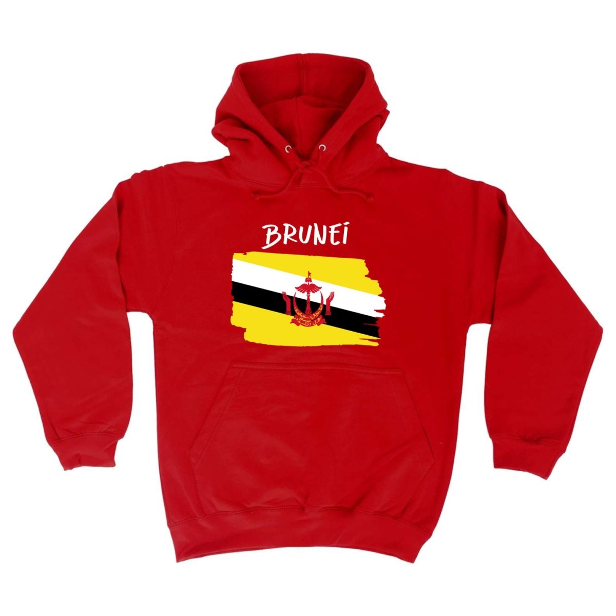 Brunei Country Flag Nationality - Hoodies Hoodie - 123t Australia | Funny T-Shirts Mugs Novelty Gifts