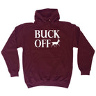 Buck Off - Funny Novelty Hoodies Hoodie - 123t Australia | Funny T-Shirts Mugs Novelty Gifts