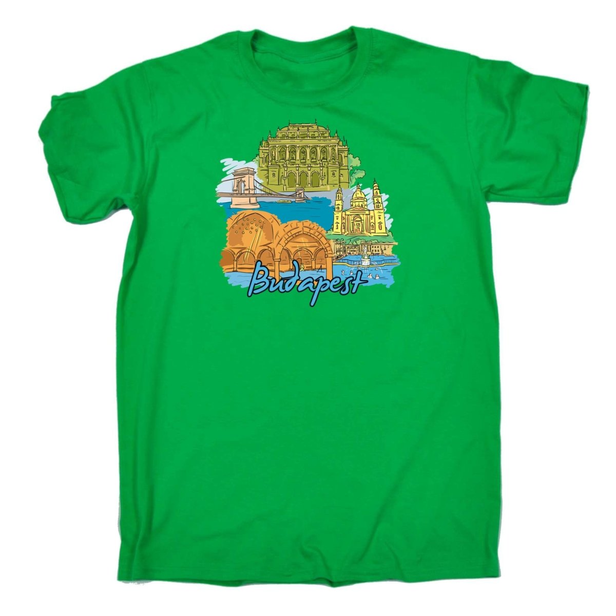 Budapest Hungary Country Flag Destination - Mens Funny T-Shirt Tshirts - 123t Australia | Funny T-Shirts Mugs Novelty Gifts