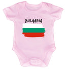 Bulgaria Country Flag Nationality - Babygrow Baby - 123t Australia | Funny T-Shirts Mugs Novelty Gifts