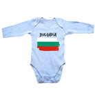 Bulgaria Country Flag Nationality - Babygrow Baby - 123t Australia | Funny T-Shirts Mugs Novelty Gifts