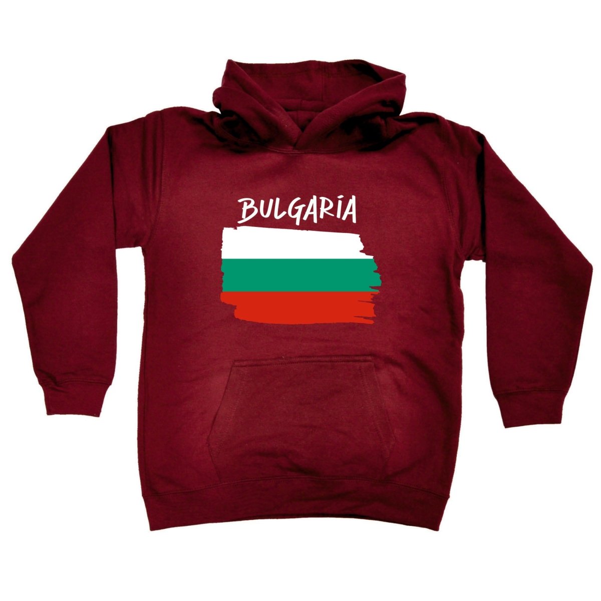 Bulgaria Country Flag Nationality - Kids Children Hoodie - 123t Australia | Funny T-Shirts Mugs Novelty Gifts