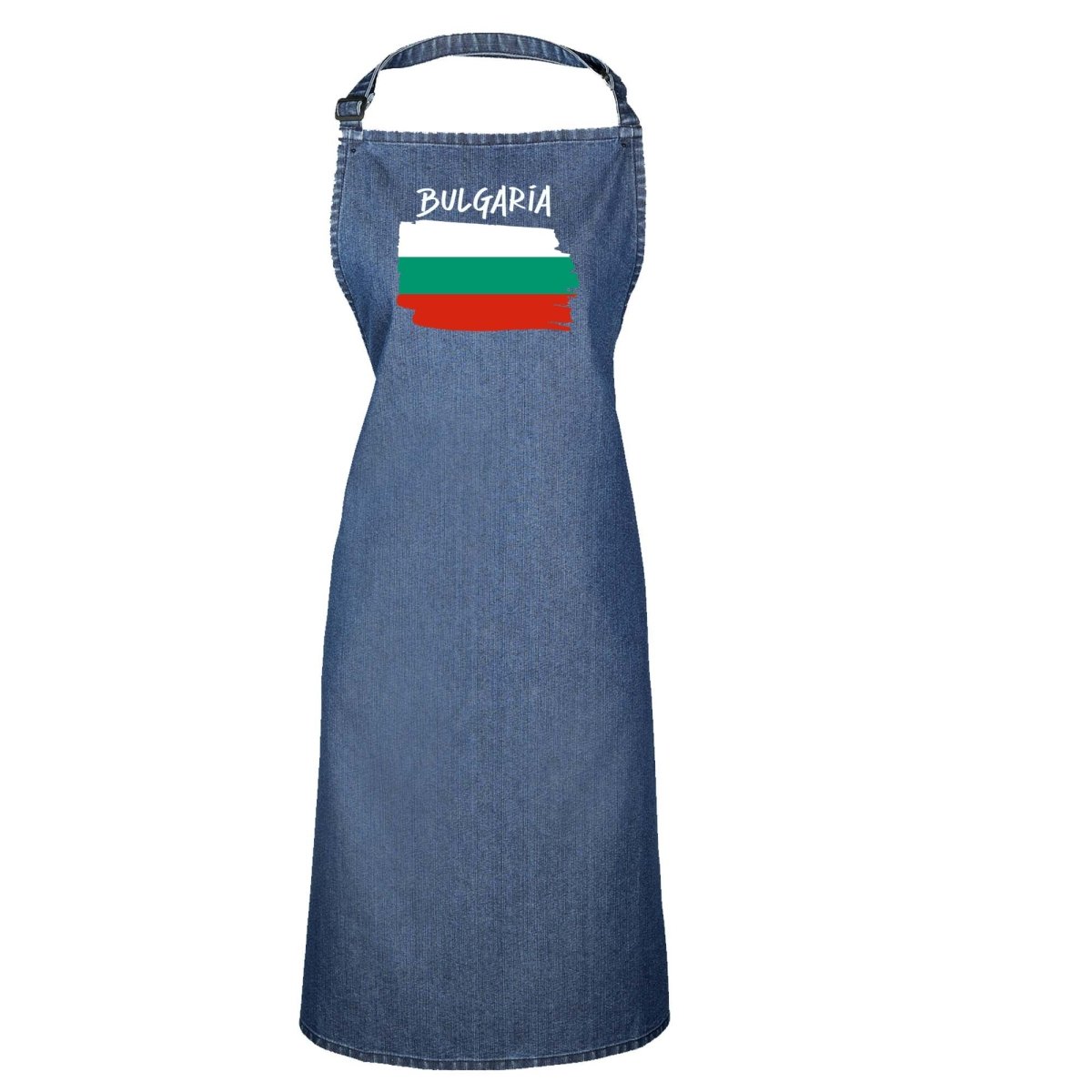 Bulgaria Country Flag Nationality - Kitchen Apron - 123t Australia | Funny T-Shirts Mugs Novelty Gifts