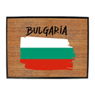 Bulgaria Country Flag Nationality - Novelty Doormat - 123t Australia | Funny T-Shirts Mugs Novelty Gifts