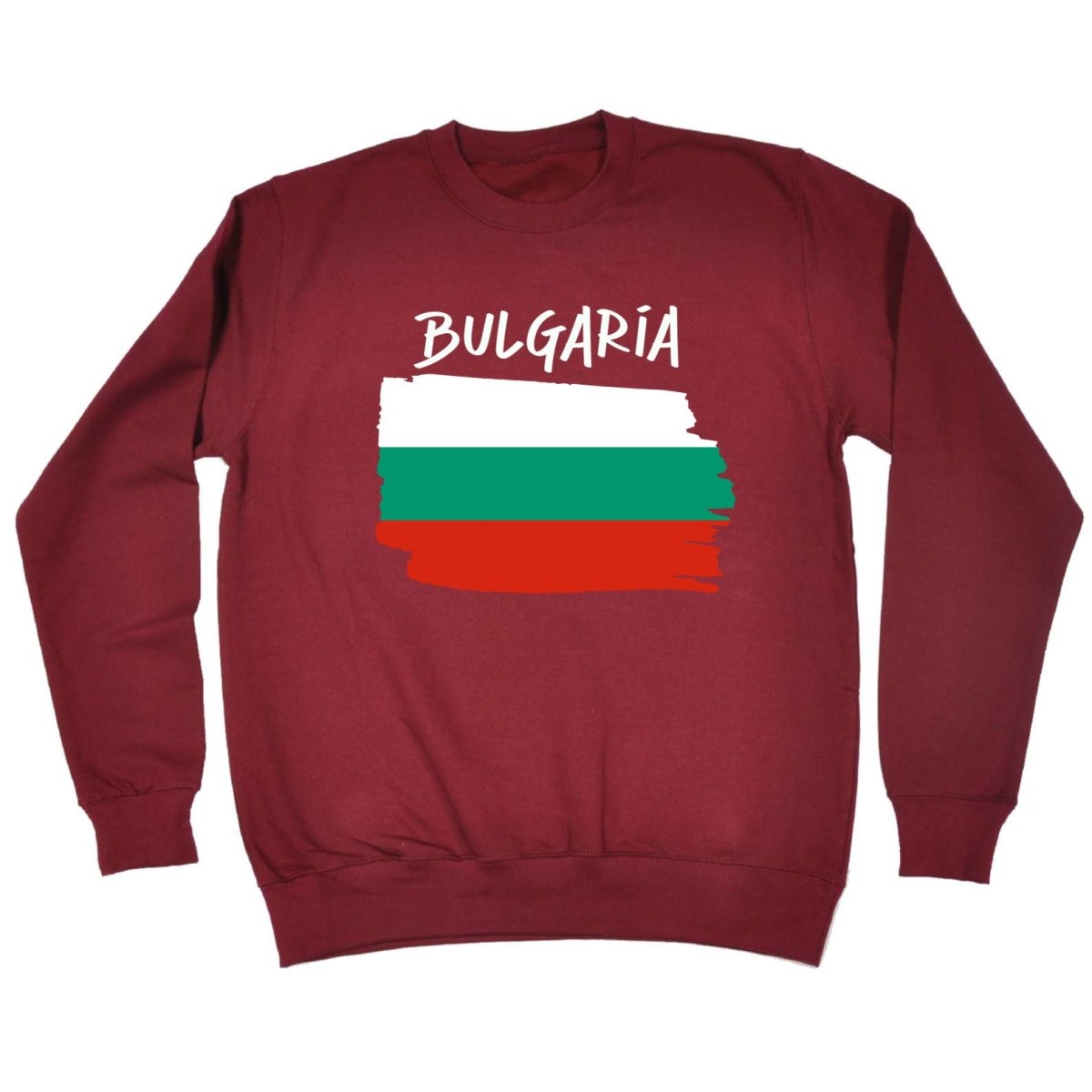 Bulgaria Country Flag Nationality - Sweatshirt - 123t Australia | Funny T-Shirts Mugs Novelty Gifts