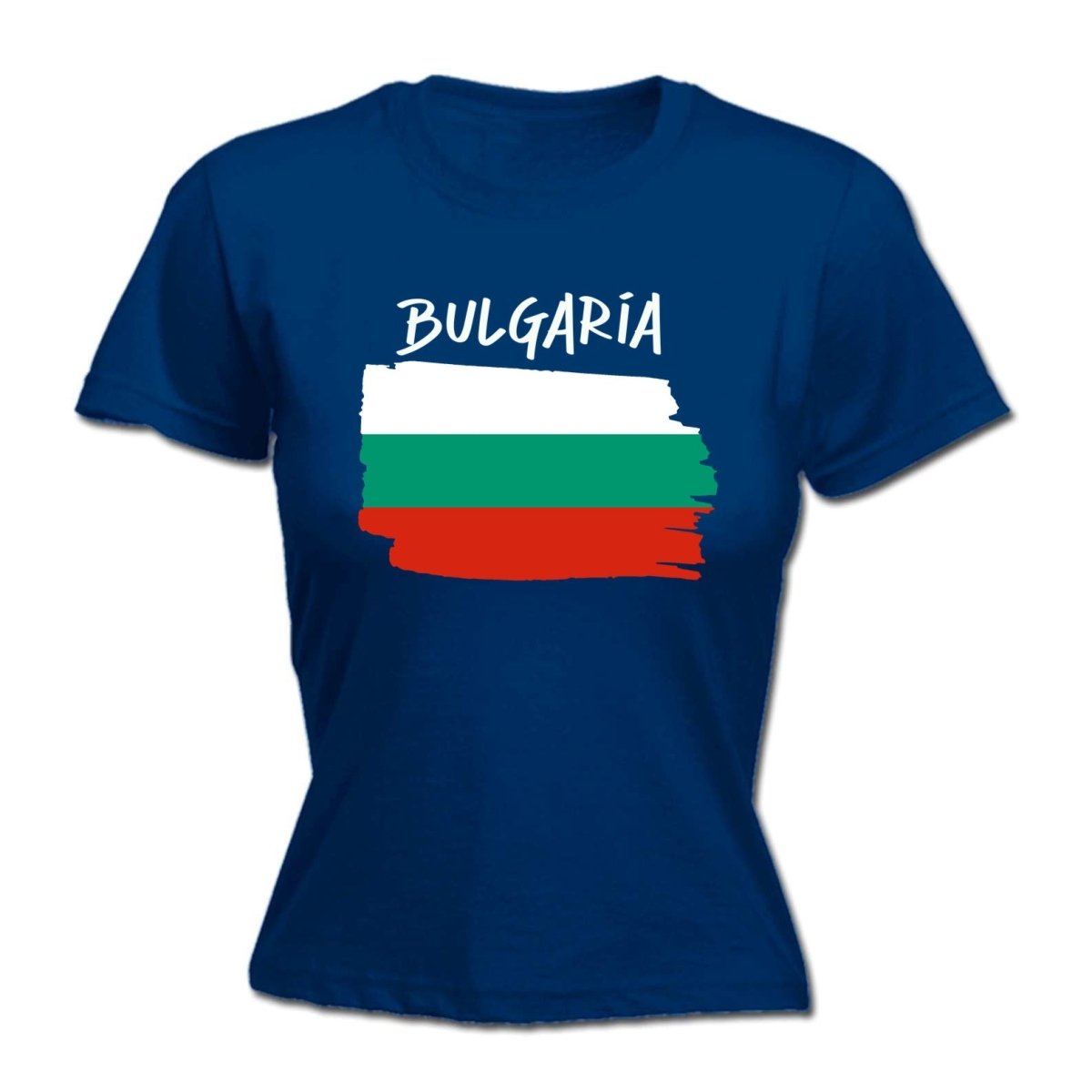 Bulgaria Country Flag Nationality - Womens T-Shirt T Shirt Tshirt - 123t Australia | Funny T-Shirts Mugs Novelty Gifts