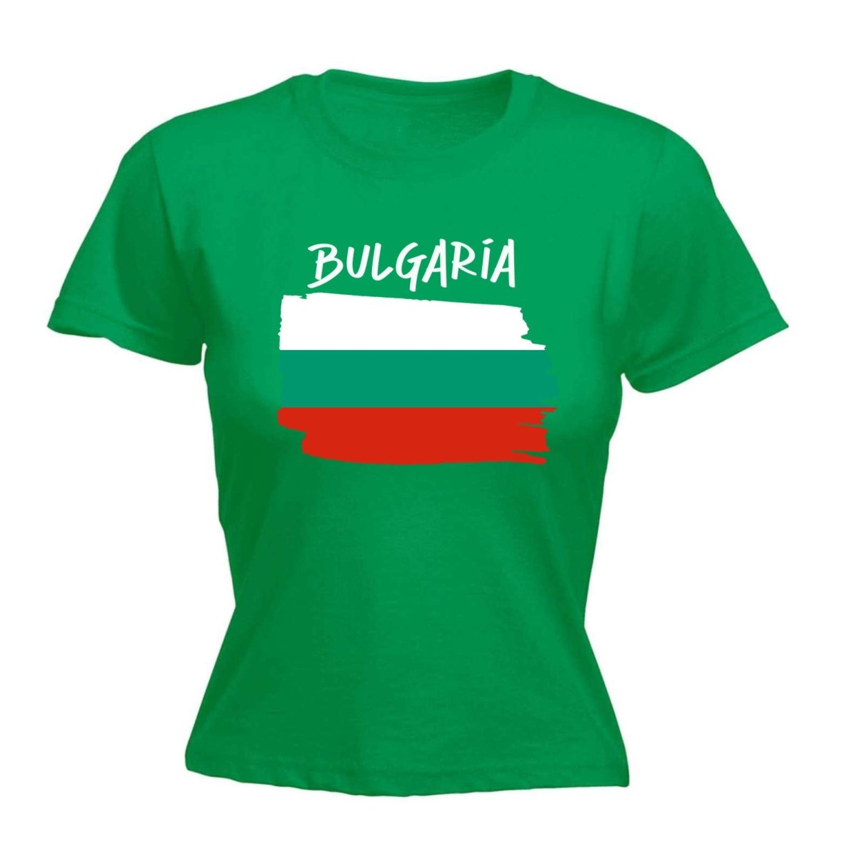 Bulgaria Country Flag Nationality - Womens T-Shirt T Shirt Tshirt - 123t Australia | Funny T-Shirts Mugs Novelty Gifts