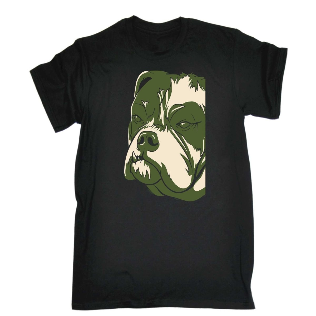 Bulldog Dog - Mens Funny T-Shirt Tshirts Tee Shirt - 123t Australia | Funny T-Shirts Mugs Novelty Gifts