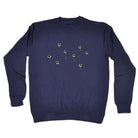 Bullet Holes Green - Funny Novelty Sweatshirt - 123t Australia | Funny T-Shirts Mugs Novelty Gifts