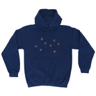 Bullet Holes Red - Funny Novelty Hoodies Hoodie - 123t Australia | Funny T-Shirts Mugs Novelty Gifts