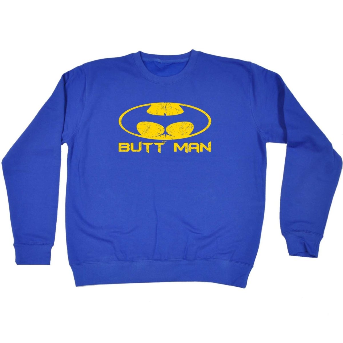 Butt Man - Funny Novelty Sweatshirt - 123t Australia | Funny T-Shirts Mugs Novelty Gifts