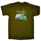 Calgary Canada Country Flag Destination - Mens Funny T-Shirt Tshirts - 123t Australia | Funny T-Shirts Mugs Novelty Gifts