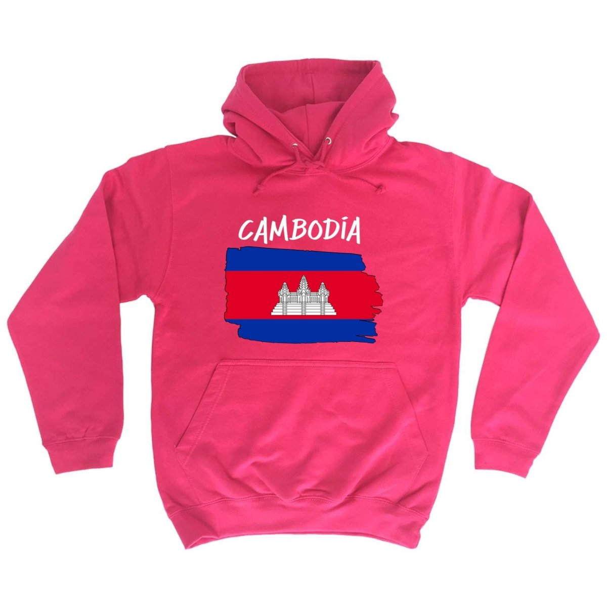 Cambodia Country Flag Nationality - Hoodies Hoodie - 123t Australia | Funny T-Shirts Mugs Novelty Gifts