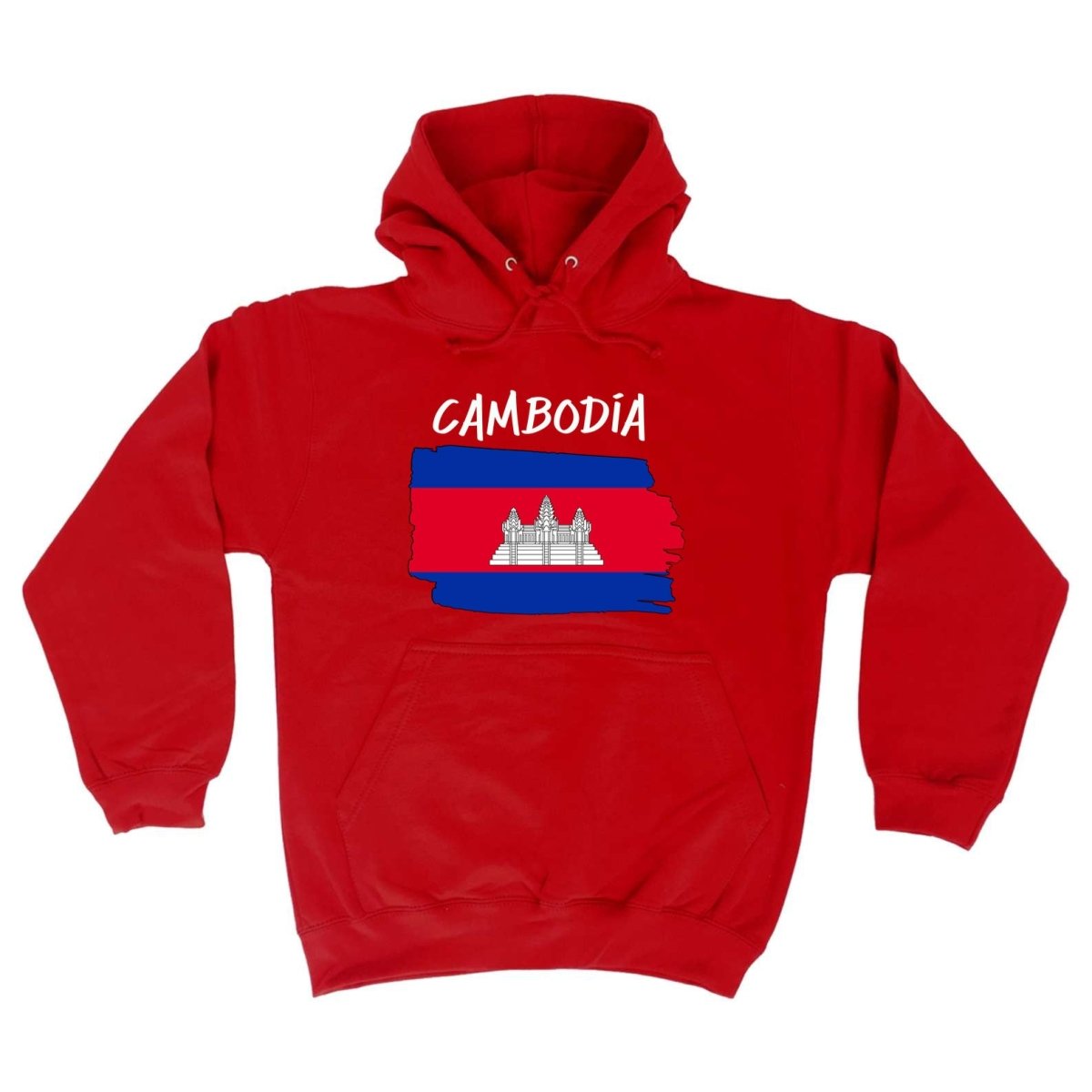 Cambodia Country Flag Nationality - Hoodies Hoodie - 123t Australia | Funny T-Shirts Mugs Novelty Gifts