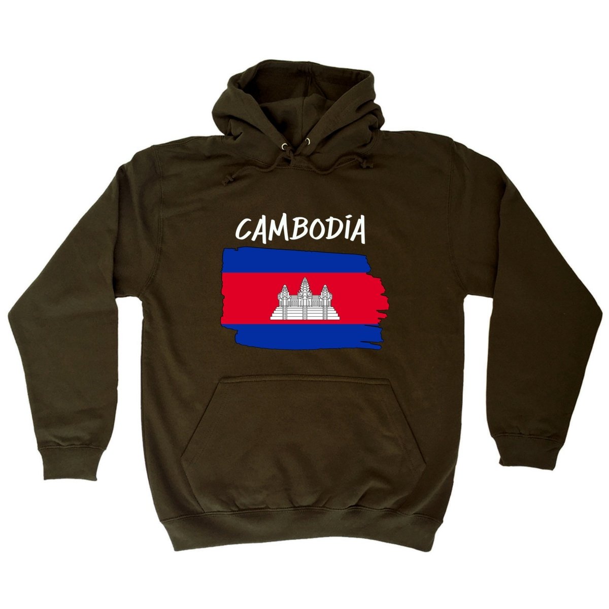 Cambodia Country Flag Nationality - Hoodies Hoodie - 123t Australia | Funny T-Shirts Mugs Novelty Gifts