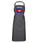 Cambodia Country Flag Nationality - Kitchen Apron - 123t Australia | Funny T-Shirts Mugs Novelty Gifts